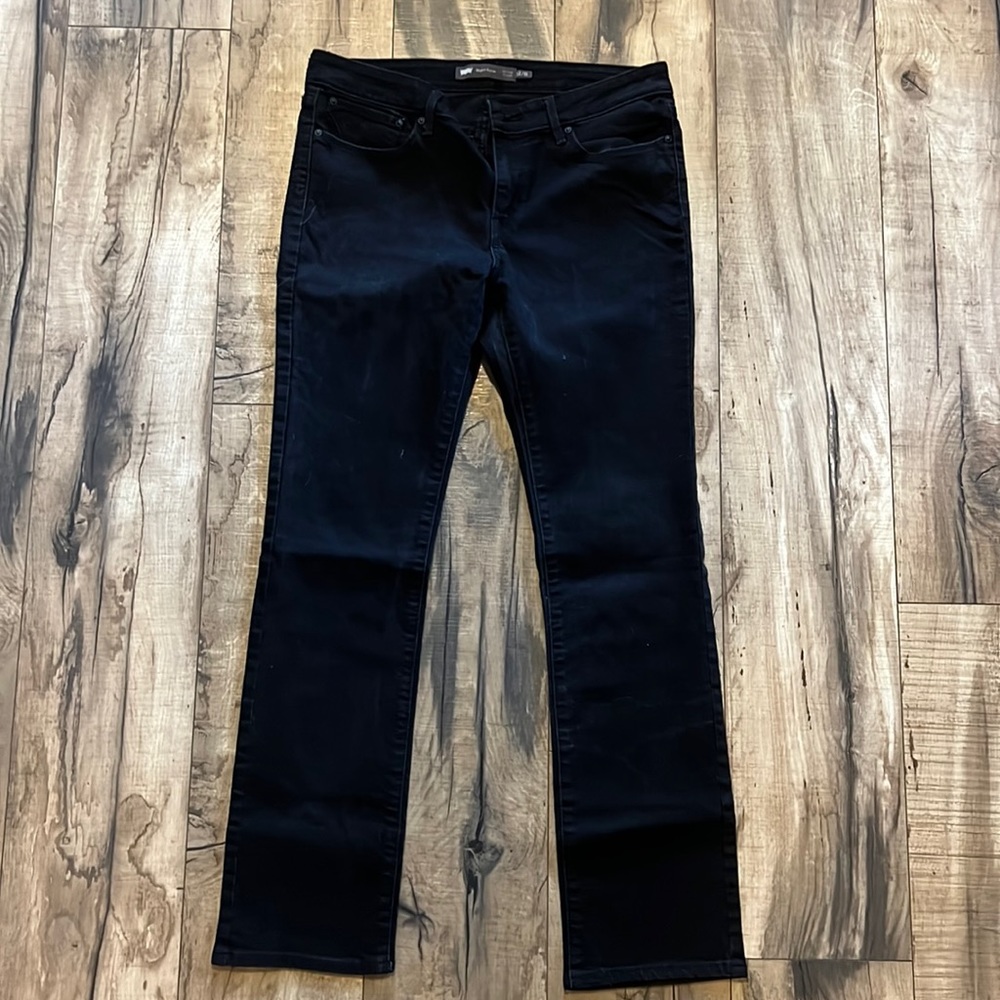 Levi Slight Curve Jeans Mid-Rise Straight Size 12/31